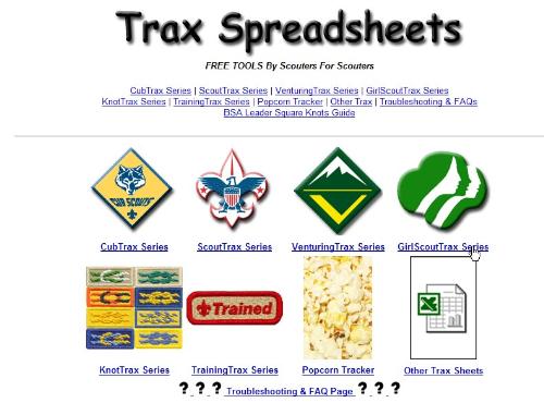 Trax Spreadsheets thumbnail